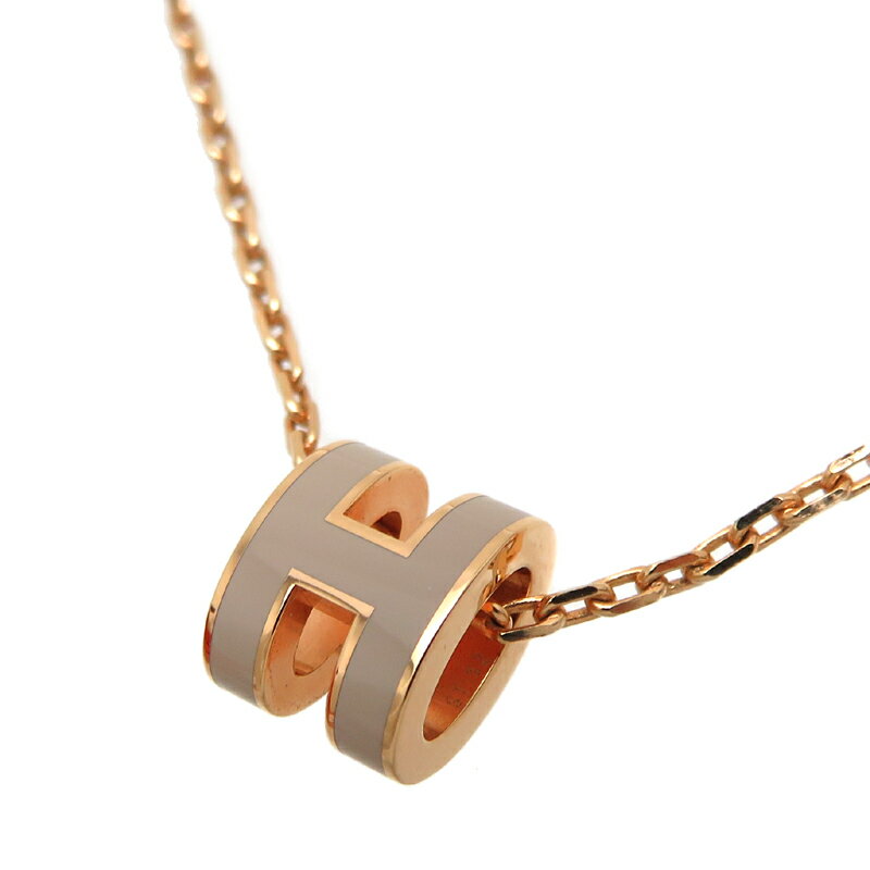 【飯能本店】 エルメス ポップアッシュ H レディース ネックレス GP マロングラッセ DH83191【大黒屋質店出品】 【中古】【送料無料】【店頭受取対応商品】のサムネイル