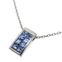 【銀座店】 ノンブランド K18WG 0.50ct サファイア レディース ネックレス K18ホワイトゴールド DH83232【大黒屋質店出品】 【中古】【送料無料】【店頭受取対応商品】(4)
