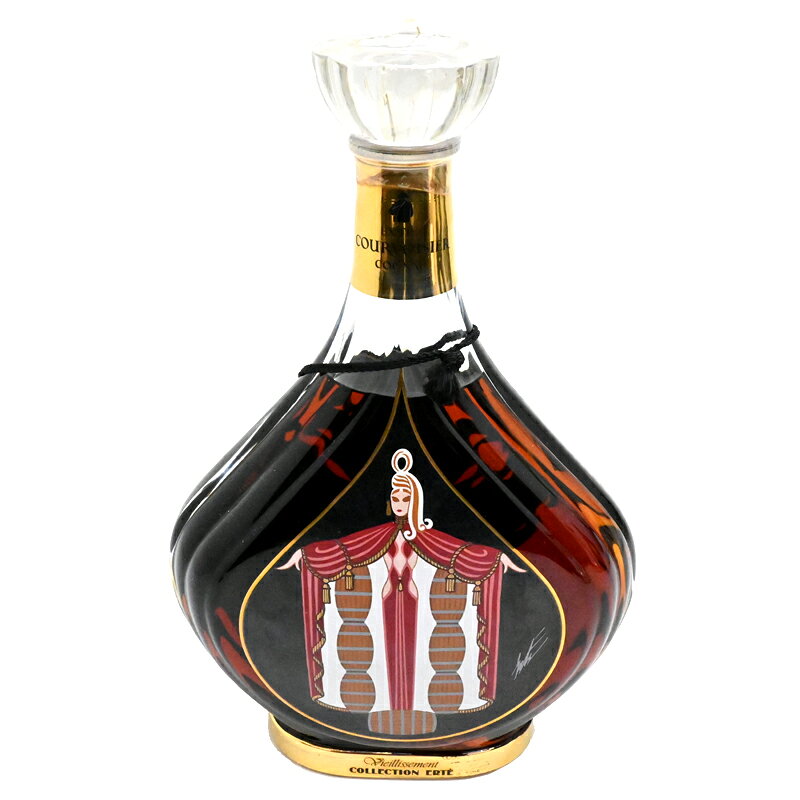 ［飯能本店］ クルボアジェ COURVOISIER ブランデー エルテ コレクション コニャック 750ml SH1574【新品・未開封】