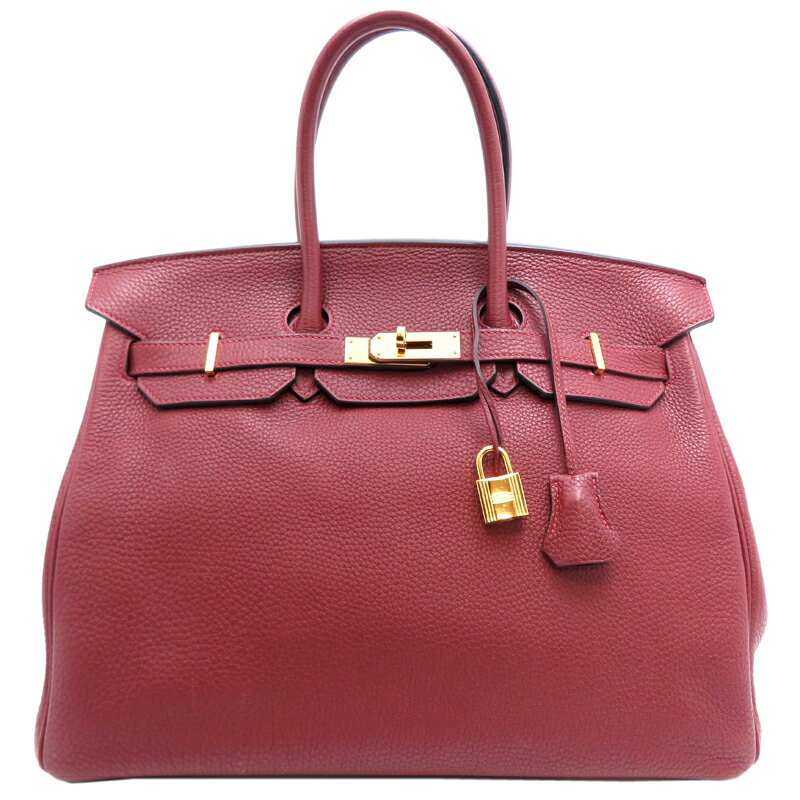 【銀座店】 エルメス □P刻印 2012年製 バーキン 35 レディース ハンドバッグ トゴ ルージュアッシュ DH85712【大黒屋質店出品】 【中古】【送料無料】【店頭受取対応商品】のサムネイル