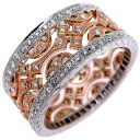 【銀座店】 ノンブランド CARL BLACKBURN カールブラックバーン 0.79ct ダイヤモンド レディース リング・指輪 750ピンクゴールド 15号...