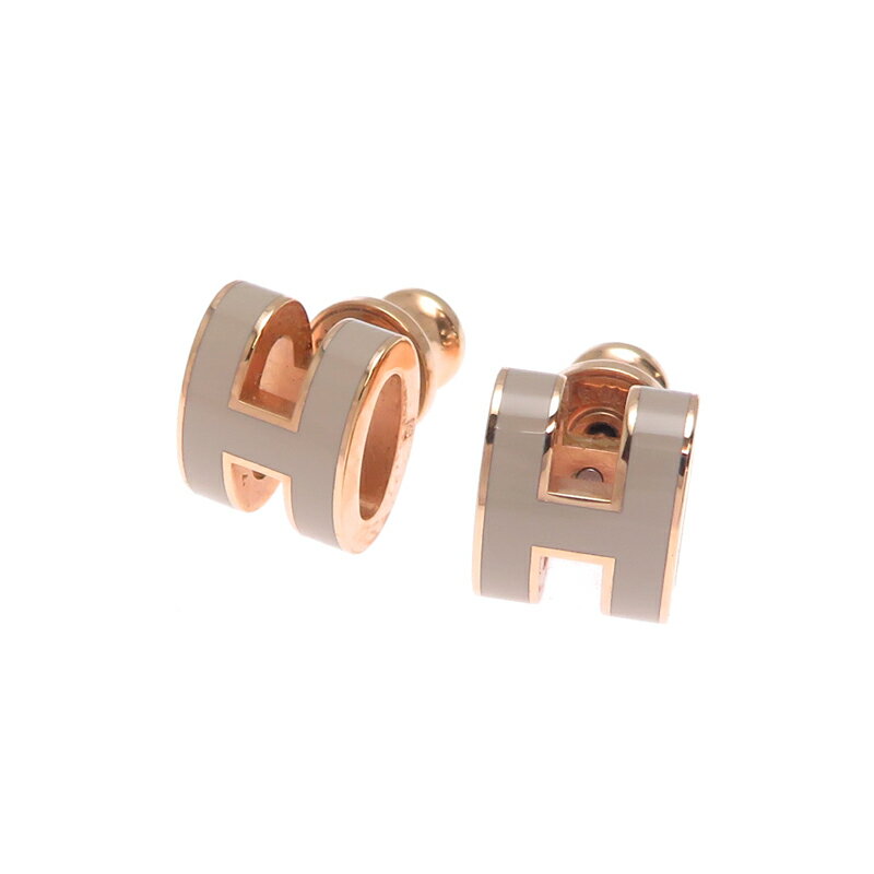 【銀座店】 エルメス ポップアッシュ ミニ レディース ピアス GP メロングラッセ DH86180【大黒屋質店出品】 【中古】【送料無料】【店頭受取対応商品】のサムネイル