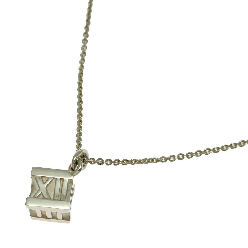 【飯能本店】 ティファニー SV925 アトラス キューブ レディース・メンズ ネックレス シルバー925 DH87357【大黒屋質店出品】 【中古】【送料無料...