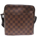 【銀座店】 ルイ・ヴィトン オラフ PM レディース・メンズ ショルダーバッグ N41442 (廃番) ダミエ ブラウン DH88027【大黒屋質店出品】 【中...