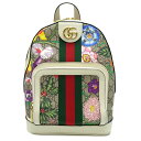【銀座店】 グッチ リュックサック レディース リュック・デイパック 547965 GGスプリーム フラワー(ベージュ) DH88388【大黒屋質店出品】 【中古】【送料無料】【店頭受取対応商品】