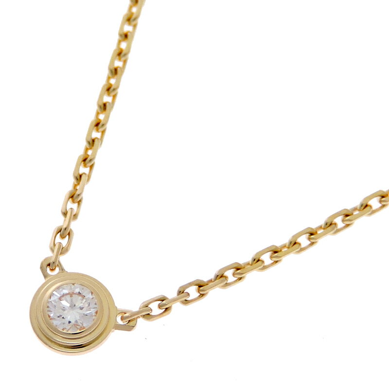 【銀座店】 カルティエ ダムール XS ダイヤモンド レディース ネックレス B7224517 750イエローゴールド DH88677【大黒屋質店出品】 【中古】【送料無料】【店頭受取対応商品】のサムネイル