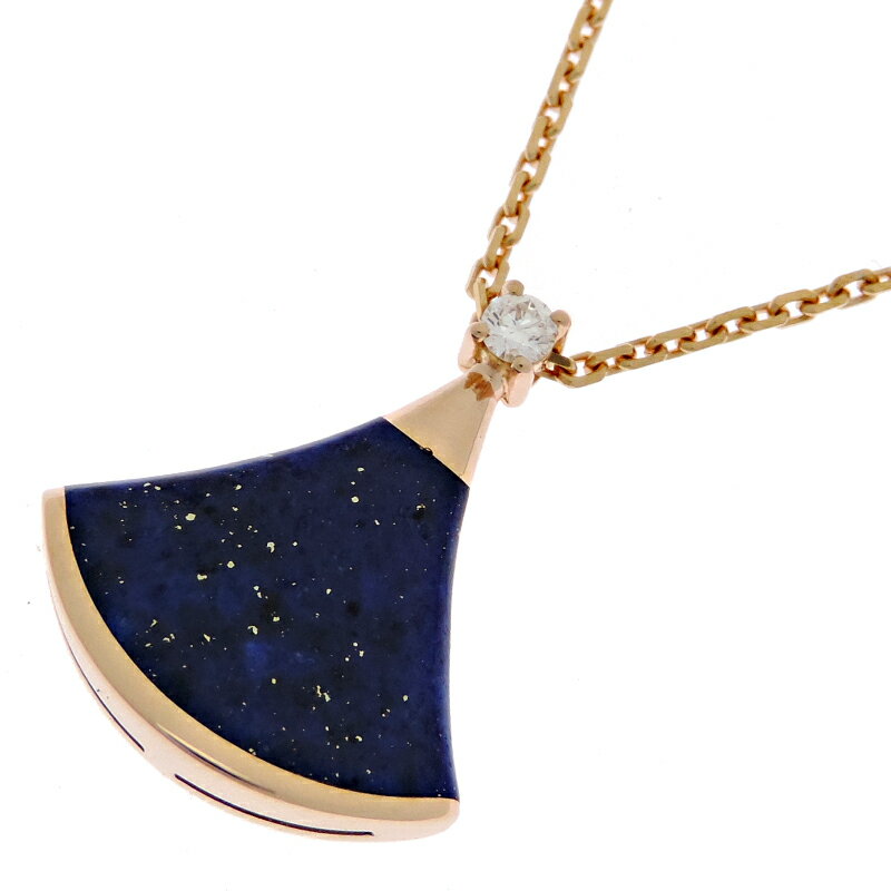 【銀座店】 ブルガリ ディーヴァ ドリーム ラピスラズリ ダイヤモンド レディース ネックレス 350710 750ピンクゴールド ブルー系 DH88700【大黒屋質店出品】 【中古】【送料無料】【店頭受取対応商品】のサムネイル