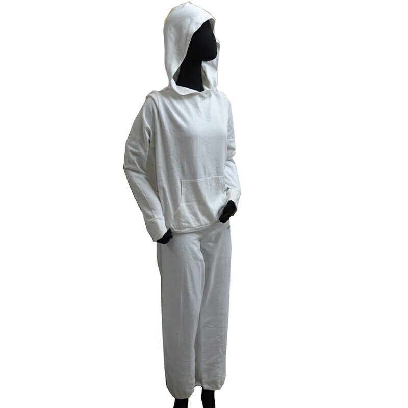 【飯能本店】 クロムハーツ CHプラス パーカー上下SET #M レディース・メンズ セットアップ コットン/レーヨン ホワイト DH89416【大黒屋質店出品...