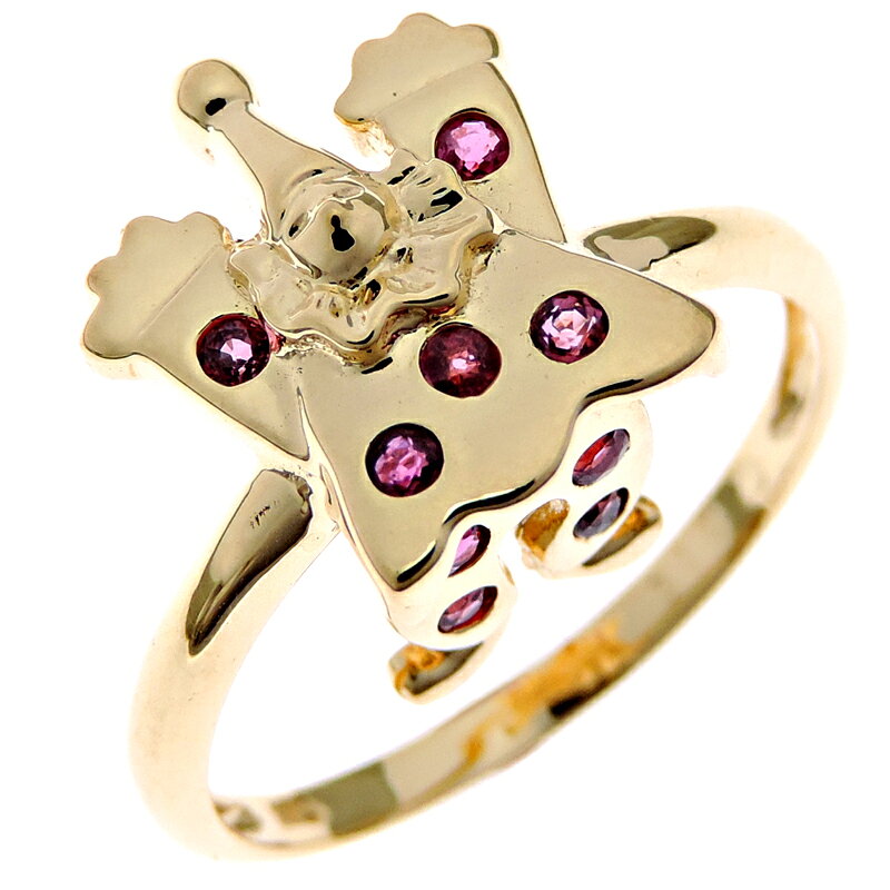 Other - 【銀座店】 ノンブランド 0.19ct ルビー レディース リング・指輪 K18イエローゴールド 11号 レッド系 DH90153【大黒屋質店出品】 【中古】【送料無料】【店頭受取対応商品】