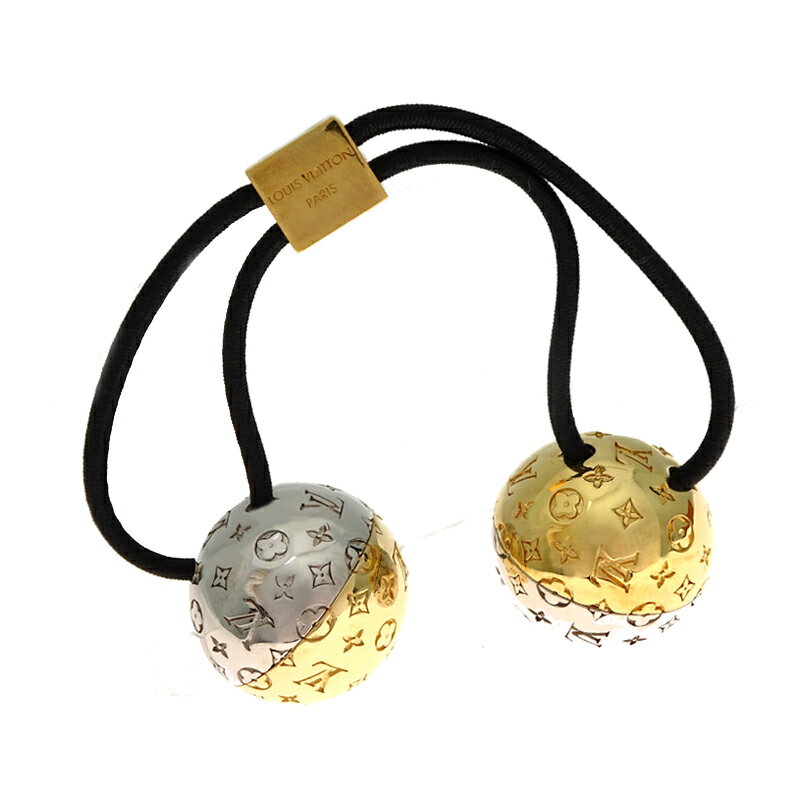 【飯能本店】 ルイ・ヴィトン ナノグラム プラネット シュシュ・ナノグラムプラネット レディース その他アクセサリー M80266 メタル ブラック DH90508【大黒屋質店出品】 【中古】【送料無料】【店頭受取対応商品】