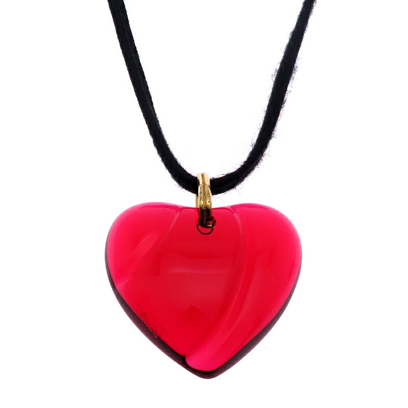 【飯能本店】 バカラ ハート レディース ネックレス GP DH90600【大黒屋質店出品】 【中古】【送料無料】【店頭受取対応商品】