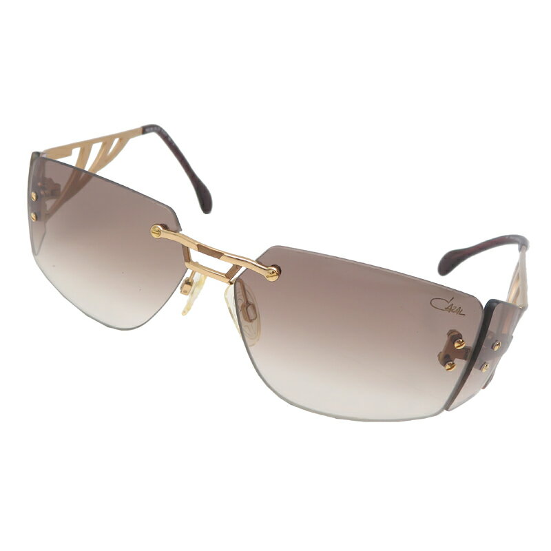 【飯能本店】 カザール サングラス レディース・メンズ メガネ 926 231 メタル ブラウン DH90707【大黒屋質店出品】 【中古】【送料無料】【店頭受取対応商品】