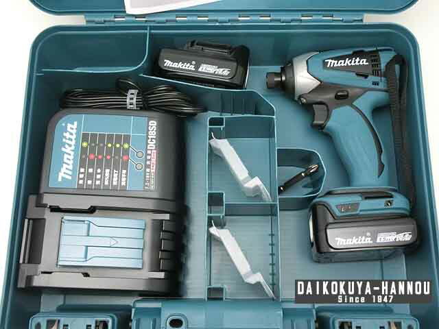 マキタ(Makita) TD134DSHX 充電式インパクトドライバ 1.5Ah：花丸良品