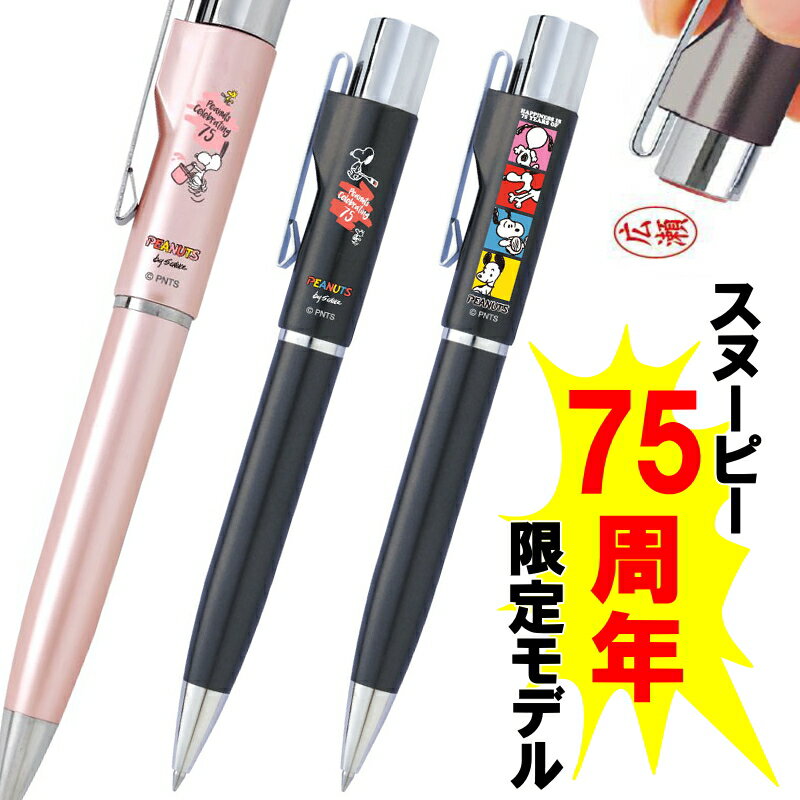 【月間MVP受賞】 スタンペンG スヌーピー 75周年 印鑑付きボールペン ネームペン ネーム印 ボールペン 浸透印 印鑑 文房具 事務用品 ナース 看護士 人気 かわいい ハンコ はんこ 判子 浸透印 認印 タニエバー おしゃれ 【メール便 送料無料】(stn-g)