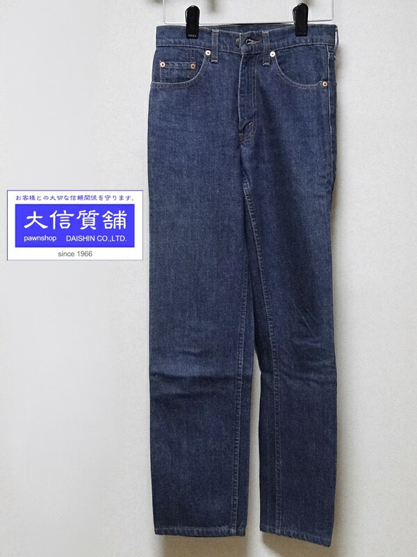 LEVIS リーバイス デニム ジーンズ 503-0217 ブーツカット 90-00年代 レッドタグ W27 L33 中古B【中古】【大信質舗】【質屋出店】管理番号：A-5843