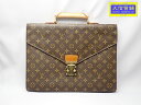 LOUIS VUITTON ルイ ヴィトン モノグラム ビジネス バッグ セルヴィエット コンセイエ M53331 MI0958 ブリーフケース 中古B【中古】【大信質舗】【質屋出店】管理番号：A-8429