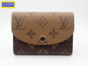 LOUIS VUITTON ルイ ヴィトン モノグラム リバース ポルトモネ ロザリ M82333 コンパクト財布 未使用品【中古】【大信質舗】【質屋出店】管理...