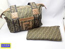 FENDI フェンディ ズッカ トートバッグ ショルダー 7VS070 袋付き 中古B【中古】【大信質舗】【質屋出店】管理番号:A-8740
