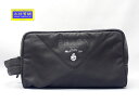 PRADA プラダ RE-NYLON ナイロン ポーチ セカンドバッグ ブラック 中古B【中古】【大信質舗】【質屋出店】管理番号:A-8757