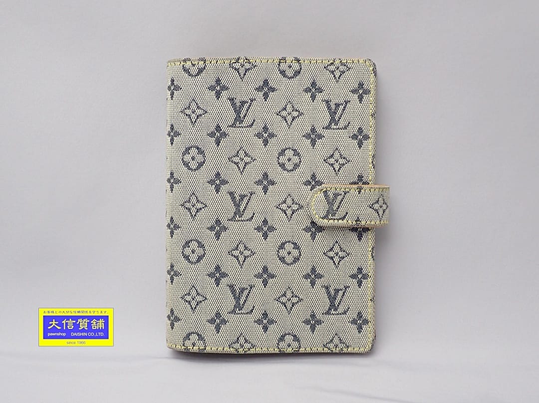 LOUIS VUITTON ルイ・ヴィトン モノグラム ミニ 手帳カバーPM R20910 6穴式 CA0070 中古B+【中古】【大信質舗】【質屋出店】管理番号：A-8914