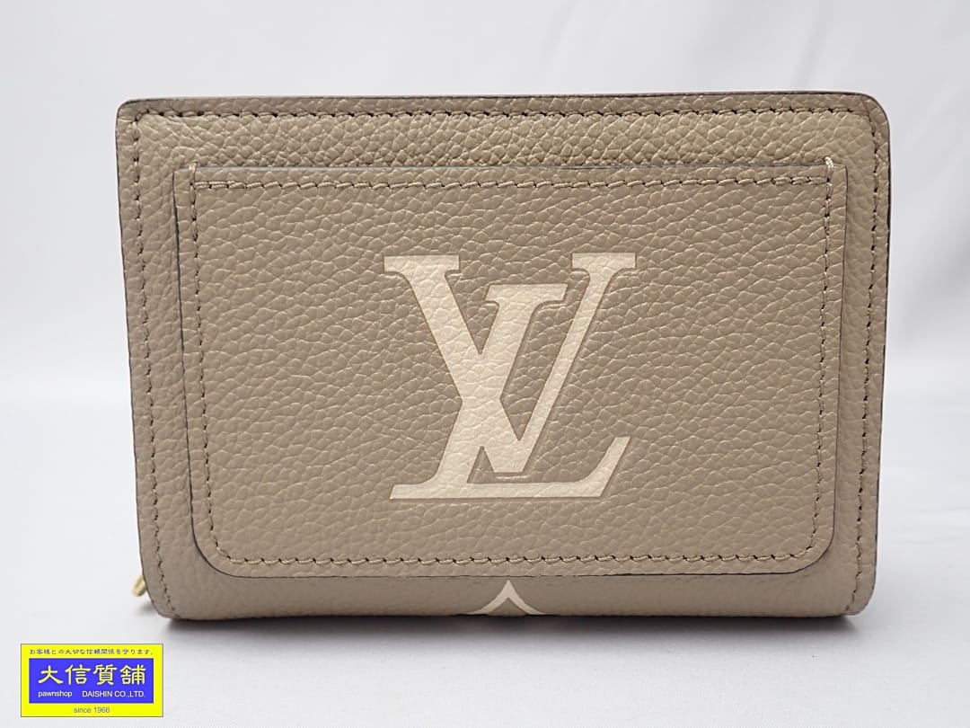 Rakuten - LOUIS VUITTON ルイ ヴィトン モノグラム・アンプラント ポルトフォイユ・クレア 二つ折り財布 M82370 未使用品【中古】【大信質舗】【質屋出店】管理番号：A-9138