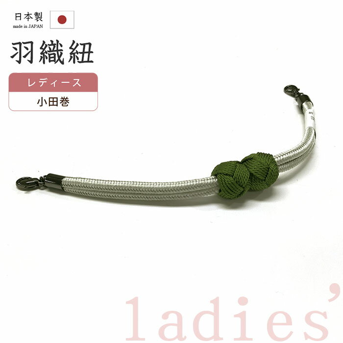 【ショップ評価★5ありがとう♪】着物だいやす 245■羽織紐■マグネット　翠嵐工房　小田巻　日本製　女性用　組紐　淡裏葉柳色×青丹色【送料無料】【新品】(4)