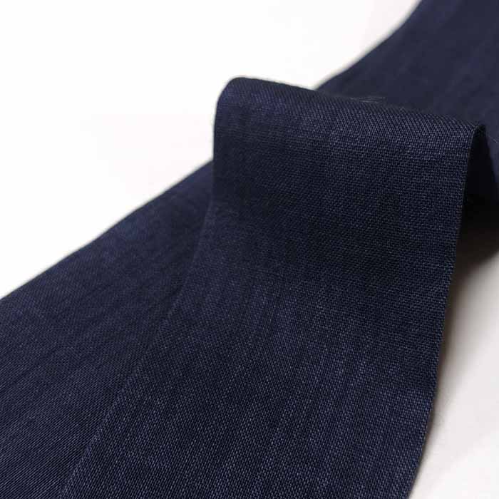 【ショップ評価★5ありがとう♪】着物だいやす 836■男性用腰紐■長尺　270cm　着付け小物　メンズ小物　ロングサイズ　モスリン　毛100％　藍鉄色【和装小物】【送料無料】【新品】 2