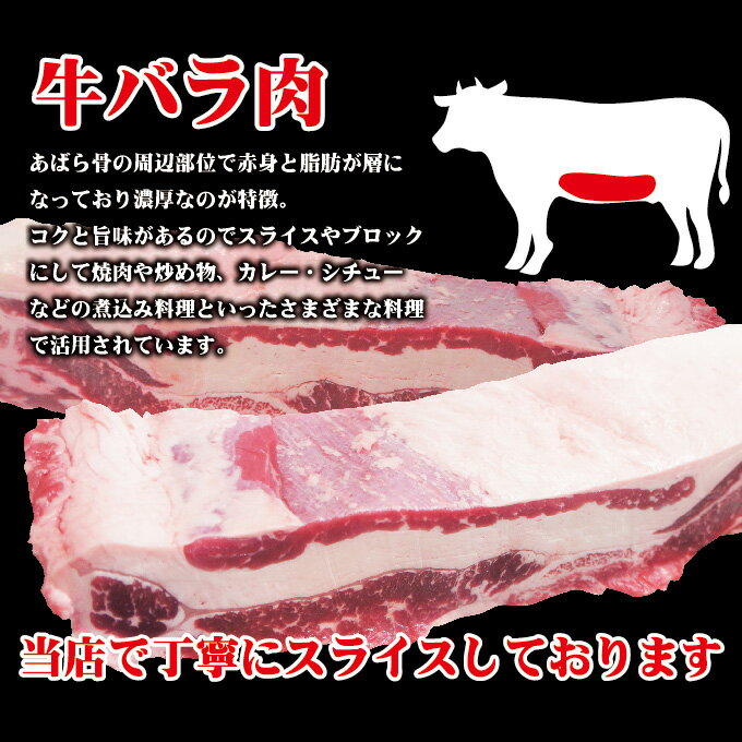 【アメリカ産牛バラ肉スライス　700g（350g×2）冷凍品 男しゃく 100g当/119.7円+税】【超お買い得商品を随時更新予定。【お助け商品】10P05Nov16