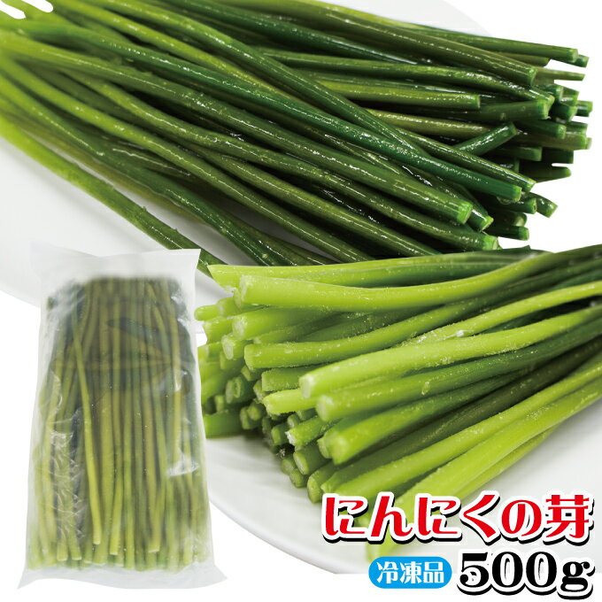 にんにくの芽500g冷凍【業務用】【ニンニク】【野菜】