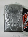 Zippo Harly-Davidson　【イーグルメタル】 #200 ■ハーレー Harley-Davidson Zippo #200HD231、ブラッシュクローム#200ベースにHarley-Davidson ＆イーグルメタル柄の豪華な...