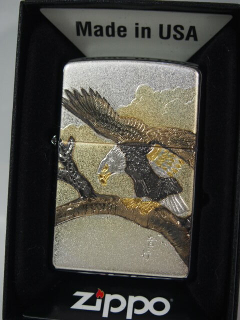 ジッポーライター: Zippo 電鋳板 【 タカ 】 200FB デンチュウバン ★ 鷹 ★ たか PE ☆綺麗!!☆ 【楽ギフ_包装】 【母の日】 【父の日】...