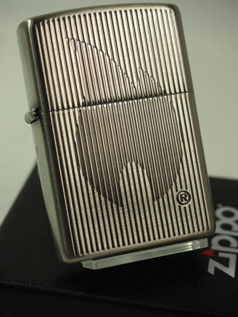 ジッポーライター： Zippo ストライプ フレーム // STRIPE FLAME // ファイヤー 炎 200 ニッケル シルバー #2STF-NB エッチング 彫刻 ★オシャレ!!★ 【あす楽対応】 【楽ギフ_包装】 【母の日】 【父の日】 【ジッポ】 【ジッポー】 【ライター】 【ダルマヤ】