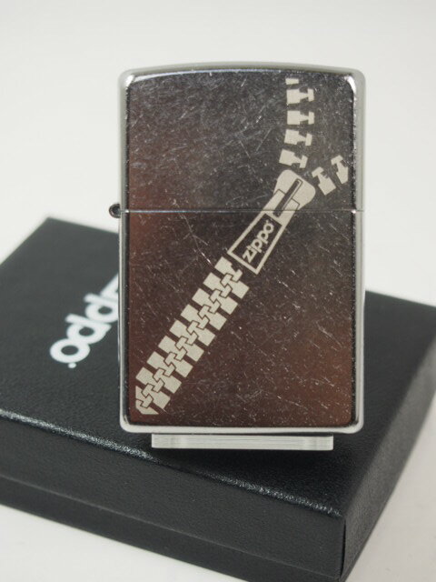 ジッポーライター: Zippo Zipper 【 ジッパー 】 207 ストリートクローム (シルバー色) USA直輸入 #29459 チャック 2016 《ユ...