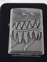 ジッポーライター： Zippo トリック Firebreathing Dragon // ドラゴン メタル // 竜 恐竜 クローム 《シルバー/銀色》 28969 USA直輸入 ◆お洒落 ◆ 【あす楽対応】 【楽ギフ_包装】 【父の日】 【ジッポ】 【ジッポー】 【ライター】 【ダルマヤ】 送料無料 送料込