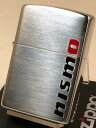 ジッポーライター: Zippo NISSAN 日産 // NISMO ニスモ ロゴ // 縦ライン シルバー ヒストリックカー 車 クルマ エッチング&ペイント...