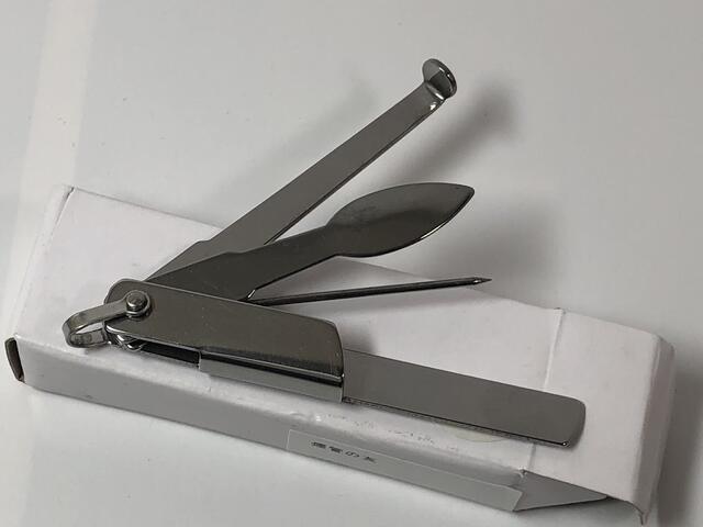 煙管用 コンパニオン /// 煙管の友 /// 【 タンパー ピック スプーン 】COMPANION キセルグッズ メンテナンス ★便利★ 【あす楽対応】 【楽ギフ_包装】 パイプ 【メンテ】 刻み きざみ 小粋 煙草 たばこ タバコ 【メール便OK】 【お買い得品】 【ダルマヤ】