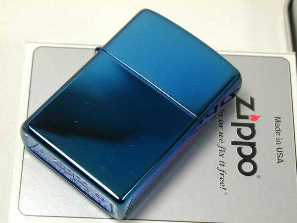 ジッポーライター： Zippo Sapphire サファイヤ ブルー #20446 【レギュラー】 純正 サファイア ♪おしゃれ!!♪ ★無地★ 【あす楽対応】 【楽ギフ_包装】 【ジッポ】 【ジッポー】 【ライター】 【ダルマヤ】 【人気商品】 ギフトプレゼント ラッピング 人気商品 送料無料 auc-darumaya-10017939 Zippo Shop DARUMAYA:ダルマヤ サンプル画像2