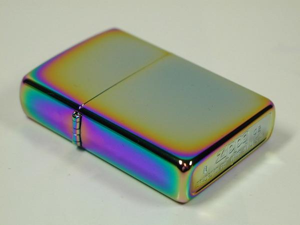 ジッポーライター： Zippo スペクトラム 【 レインボー 】 //プレーン// ＃151 レギュラー 玉虫色 無地 プレーン ☆綺麗!!☆ 【あす楽対応】 【楽ギフ_包装】 【母に日】 【父の日】 【ジッポ】 【ジッポー】 【ライター】 【ダルマヤ】 送料無料