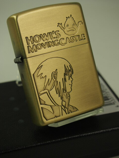 楽天Zippo Shop DARUMAYA：ダルマヤジッポーライター： Zippo 【 ハウルの動く城 】 HQWL'S 《 ハウル 》 真鍮古美 NZ-14 宮崎駿 スタジオ ジブリ アニメ フェイス ★お洒落★ 送料無料 【あす楽対応】 【楽ギフ_包装】 【ジッポ】 ジッポー ライター ダルマヤ ギフト プレゼント ラッピング 人気商品