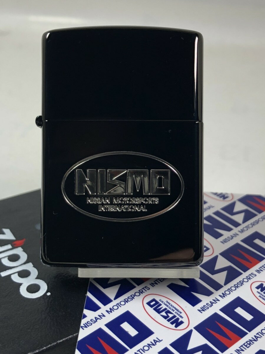ジッポーライター: 限定 Zippo NISSAN 日産 // NISMO ニスモ // エンブレム BN ブラック ヒストリックカー 車 クルマ エッチング彫...