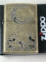 ジッポーライター： Zippo Kokopelli // ココペリ // インディアン ネイティブ ムーン 【B】 エッチング 彫刻 ブラス 真鍮いぶし バレル仕上げ ◆オシャレ◆ 【あす楽対応】 【楽ギフ_包装】 母の日 父の日 ジッポ ジッポー ライター 【ダルマヤ】 人気商品 送料無料 送料込