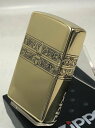 ジッポーライター: 絶版 Zippo アラベスク ユリ //3面連続彫刻// 唐草模様 ブラス 細密エッチング 彫刻 ボーダー デザイン 2BI-3YURI アンティーク ◆お洒落◆ 【あす楽対応】 【楽ギフ_包装】 母の日 父の日 ジッポ 【ジッポー】 【ライター】 【ダルマヤ】 送料無料