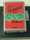 ジッポーライター: 希少 2000年製 Zippo Merry Christmas // クリスマス // ボックス デザイン BOX イタリックロゴ リボン ...