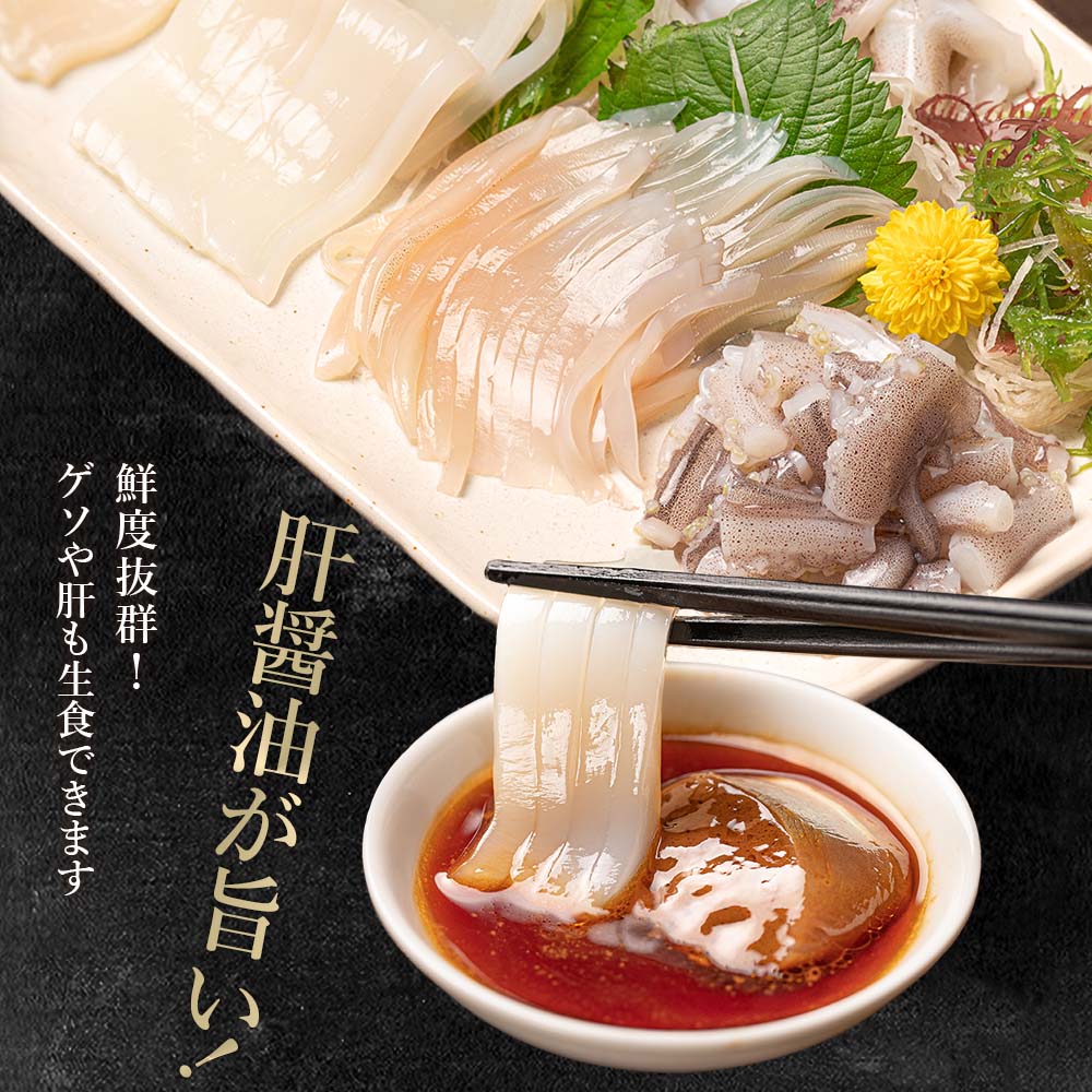 八戸産 船凍するめいか 5杯入 約1.3kg〜1.5kg レシピ付 【送料無料】 冷凍いか 船凍いか 真いか 冷凍 お刺身 刺身用 イカの塩辛 冷凍イカ 生 スルメイカ イカ刺し イカ 刺身用 食品 魚介類 シーフード BBQ バーベキュー お取り寄せ 青森県 八戸市 - Image 2