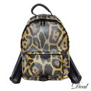 SALE LOUIS VUITTON ルイ・ヴィトン パームスプリングスPM レオパード 豹柄 M52020 ブラウン レディース リュック・デイパックLV