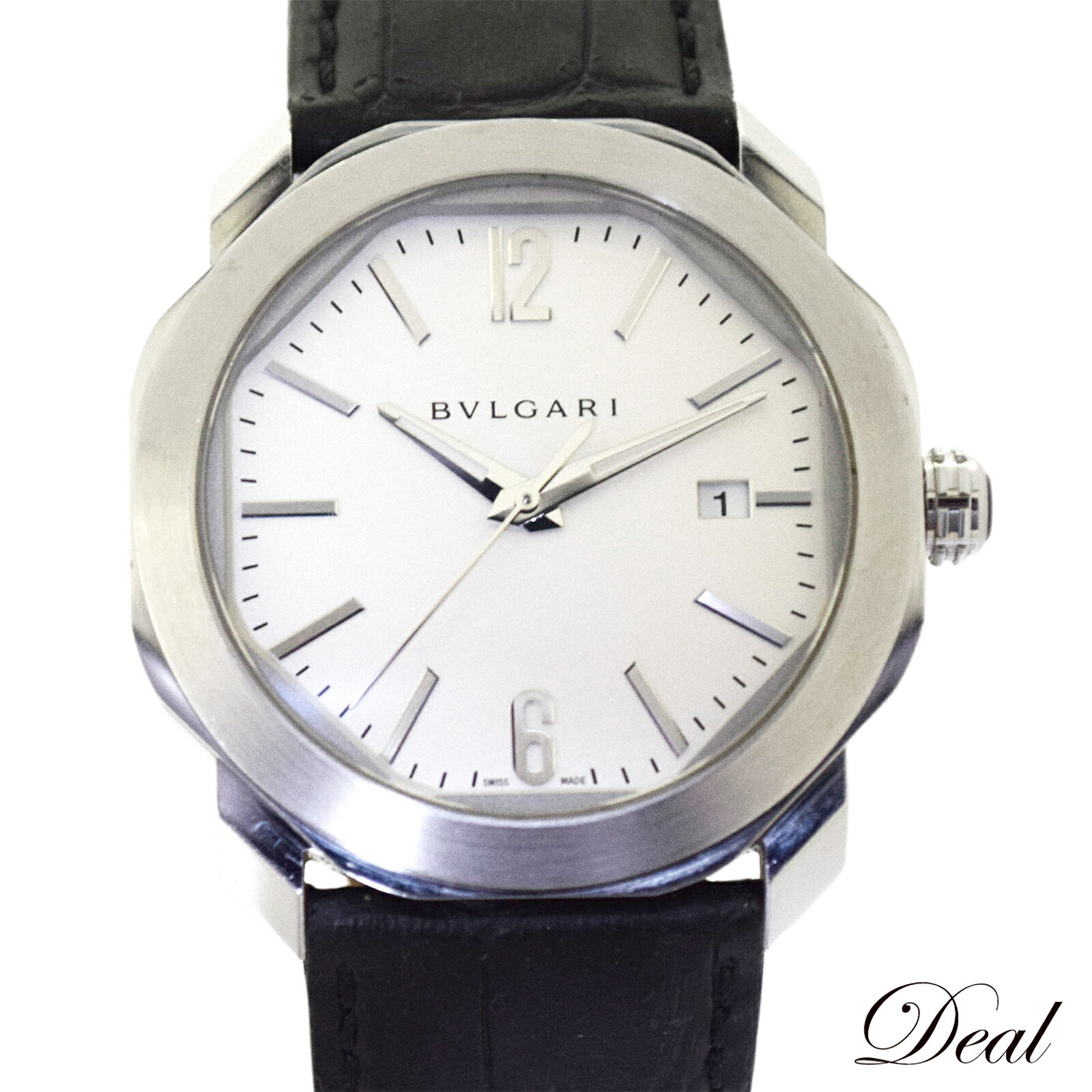 BVLGARI ブルガリ オクト ローマ デイト OC41S メンズ 腕時計