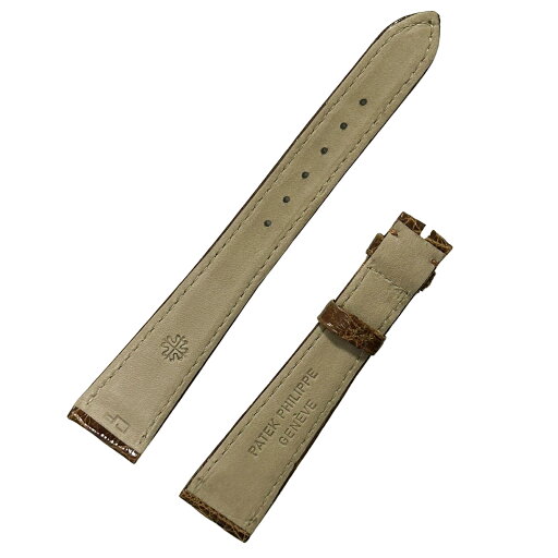 未使用 保管品 PATEK PHILIPPE パテックフィリップ 純正 レザーベルト ブラウン メンズ 時計ベルト