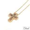 限定モデル DAMIANI ダミアーニ ベルエポック K18PG ブラックダイヤ ダイヤ クロス LEONタイアップ 20082160 ユニセックス メンズ ネ...