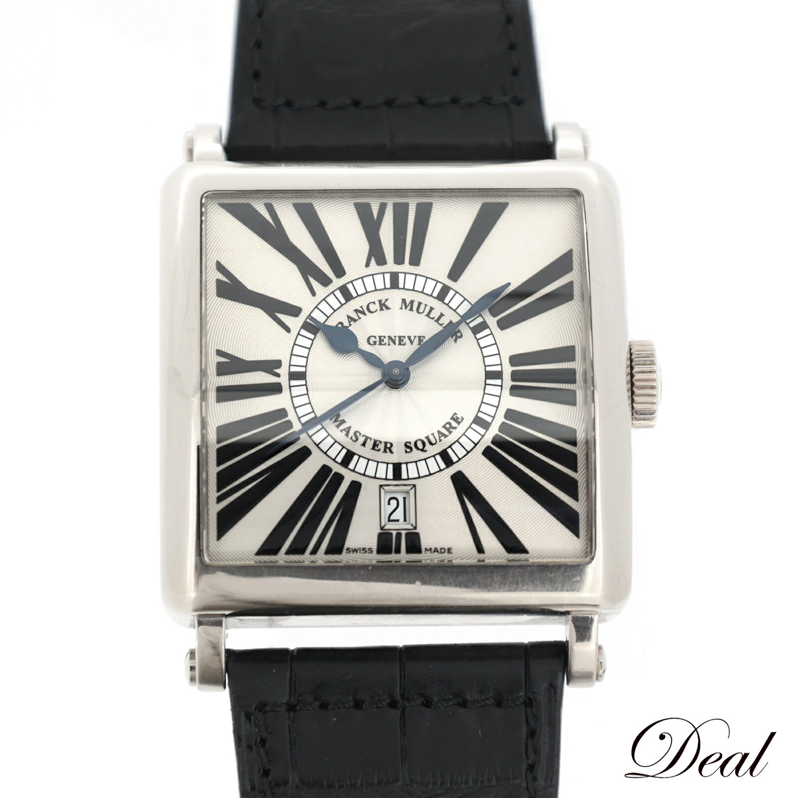 K18WG FRANCK MULLER フランクミュラー マスタースクエア 6000HSCDT メンズ 腕時計