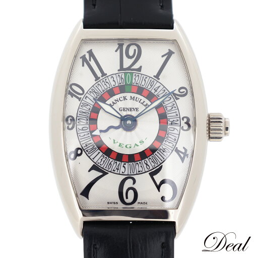 K18WG FRANCK MULLER フランクミュラー トノーカーベックス ベガス 5850VEGAS ヴェガス メンズ 腕時計 K18WG FRANCK MULLER フランクミュラー トノーカーベックス ベガス 5850VEGAS ヴェガス メンズ 腕時計